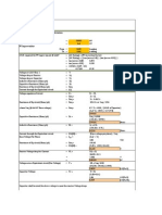 MV Capacitor Calculation