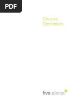 Download Five Talents Creative design Credentials by phil8588 SN26996126 doc pdf