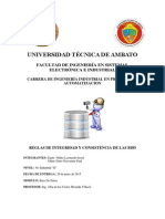 Reglas de Integridad y Consistencia de Las Bases de Datos.