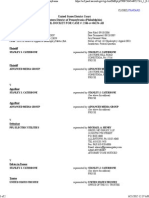 United States District Court Eastern District of Pennsylvania DOCKET 12