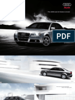 Audi A4 2008 Misc Documents-Brochure