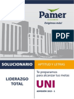 Solucionario UNI 2015-1 APTITUD Y LETRAS