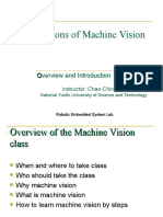 Machine Vision Overview and Introduction