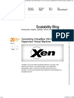 Converting VirtualBox VM To A Xen Hypervisor Virtual Machine - ServerStack