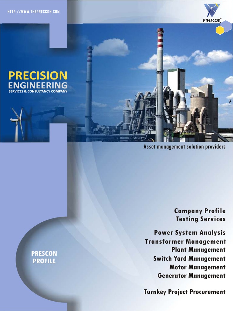 Precision Engineering Services & Consultancy Company Profile | PDF ...