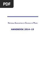 NASM Accreditation Handbook