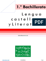 Lengua Castellana y Literatura 1 Bachillerato