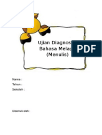 Ujian Diagnostik Bahasa Melayu Kemahiran Menulis Praktikum