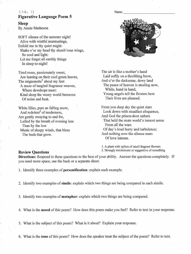 Poetry Question | PDF