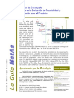 Estadísticas de Desempeño Aplicadas en La Evaluación de La Trazabilidad y La Adecuación para El Propósito