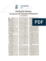 06.11 Paridad de Genero, un asunto de Derechos Humanos 