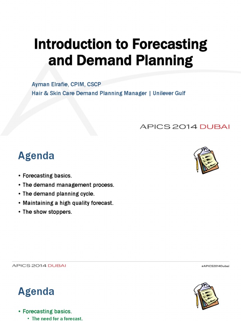 Fundamentals of Demand Planning | PDF | Forecasting | Data Quality