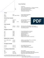 Emacs Cheat Sheet General and File Commands