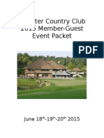 2015 Member Guest Packet