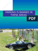 Parking Is Banned in These Areas