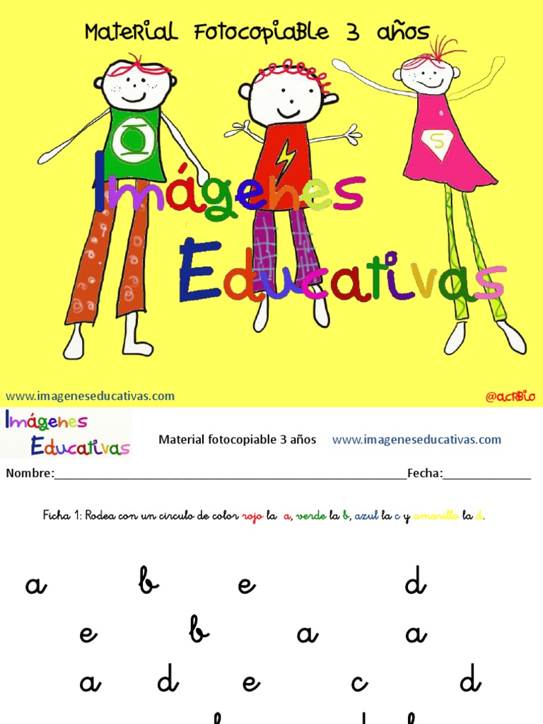 Actividades Educativas para Niños de 3 Años | PDF | Ocio | Deportes