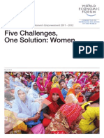 WEF GAC WomensEmpowerment FiveChallangesOneSolution Compendium 2013