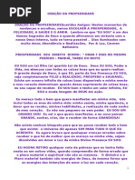 Eu Sou Oração Da Propseridade