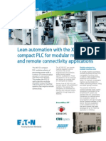 Lean Automation With The XC152 Compact PLC For Modular Machine and Remote Connectivity Applications