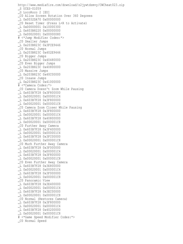 cheat.db.txt | Shield | Spear - 