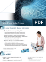 NDG Linux Essentials Overview