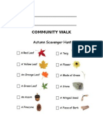 Community Walk Event Details