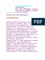 Dispositivos de Procesamiento