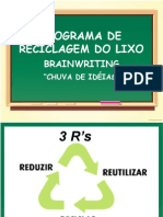 Programa de Reciclagem Do Lixo