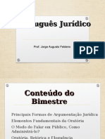 Aula 1 - Português Jurídico