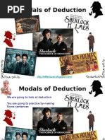 Modals of Deduction