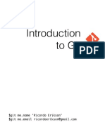 Introduction to Git