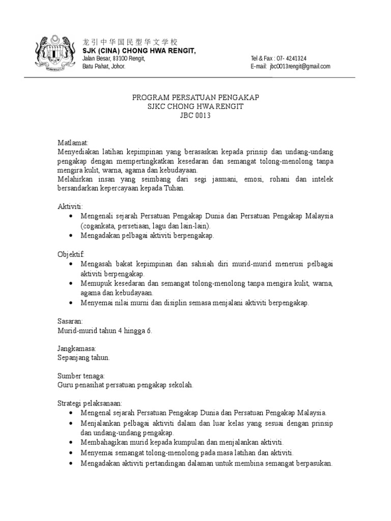 Aktiviti Pengakap Pdf