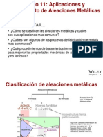 Capítulo 11-Aleaciones Metálicas