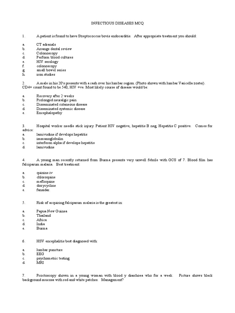 MCQ PDF Pneumonia Antimicrobial Resistance