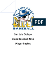 2015 SLO Blues Host Family Packet
