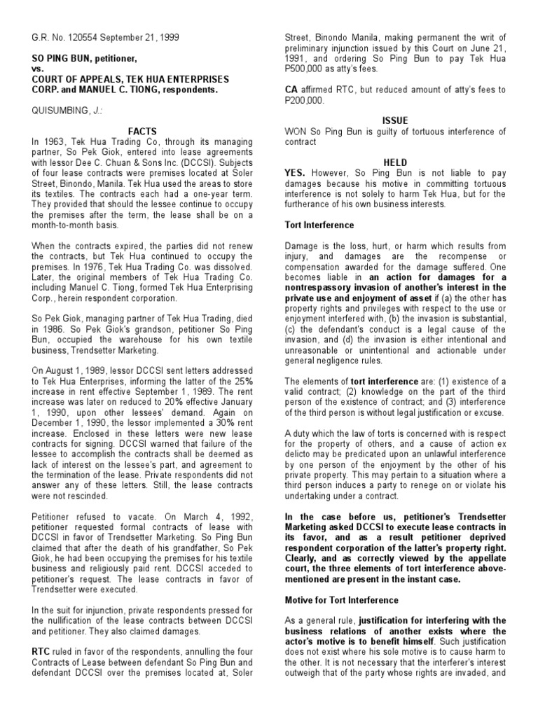 Court Reduces Attorney Fees in Ruling on Tortious Interference PDF