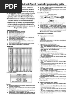 Ritewing ESC Manual PDF