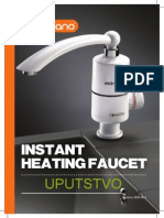 Delimano Instant Water Heating Faucet