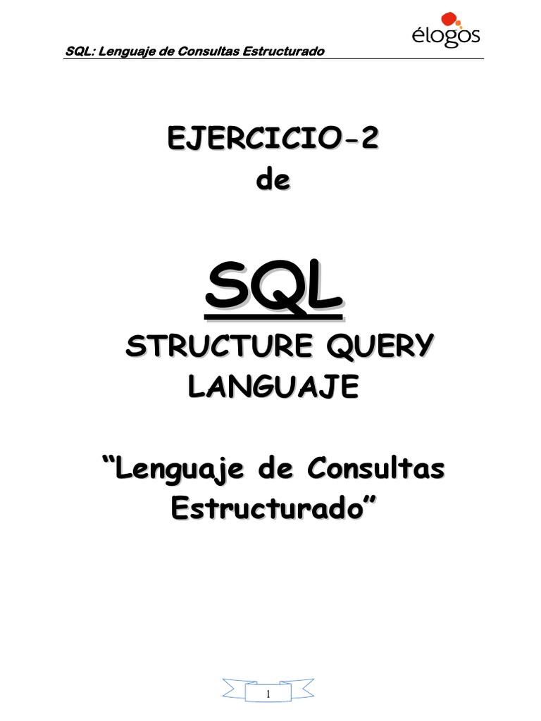 SQL 2 | PDF
