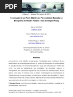 Construção de Um Teste Objetivo de Personalidade