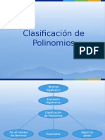 Clasificacion Polinomios