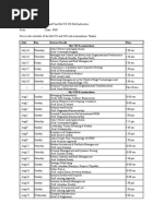 PGP II Slot VII-VIII Examinations-Students