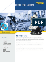 Data Sheet - Total Station Spectra Perecision FOCUS 8 (Sahabat Survey)