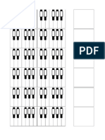 Empty Keyboard Chord Chart