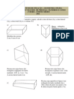 Exercícios de Fixação sobre Prismas, Cilindros e Cones.pdf