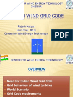 Development of Grid Code For Wind Power Generation in India Powerpoint
