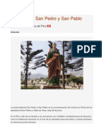 Día de San Pedro y San Pablo