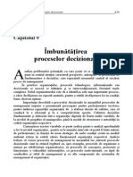 Cap. 9.imbun - T - Irea Proceselor Decizionale