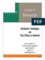 Biomaterials: Sjsu Mate 175