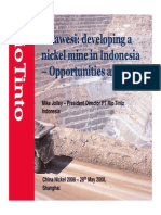 Mike Jolley - President Director PT Rio Tinto Indonesia